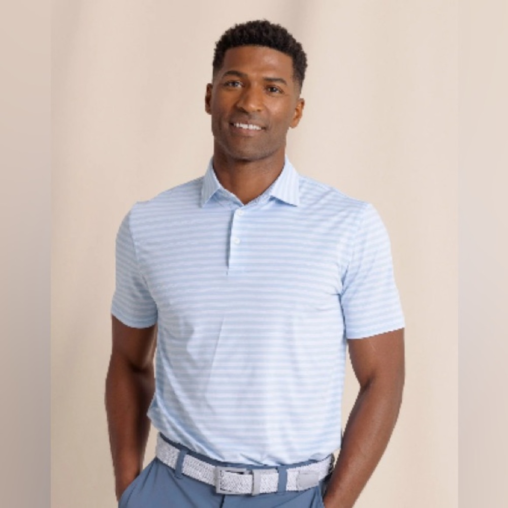 Southern Tide Driver Sevilla Stripe Polo *NWT*
